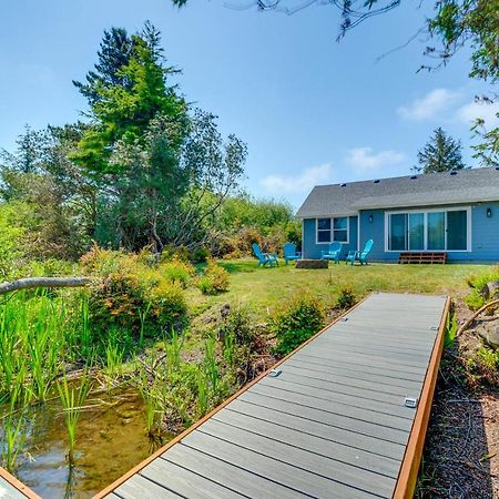 Canal Cottage Retreat With Dock And Waterfront Views Ocean Shores Extérieur photo